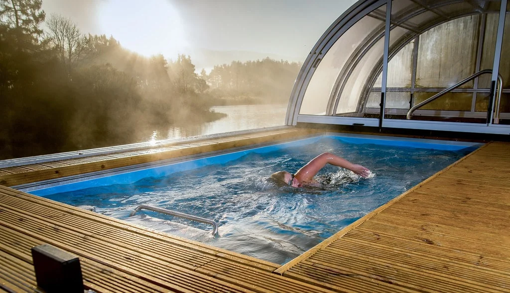 endless pools swim spas installation7