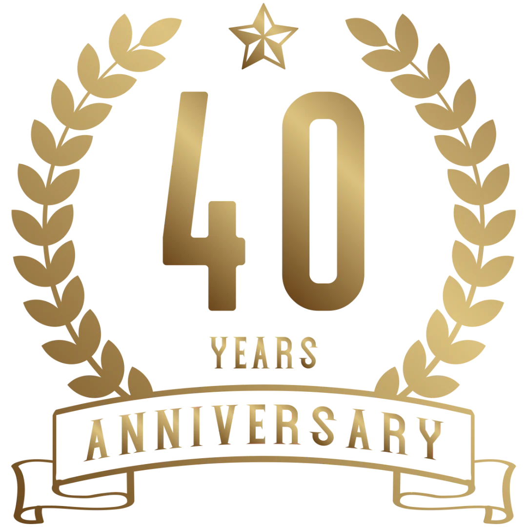 40 years anniversary
