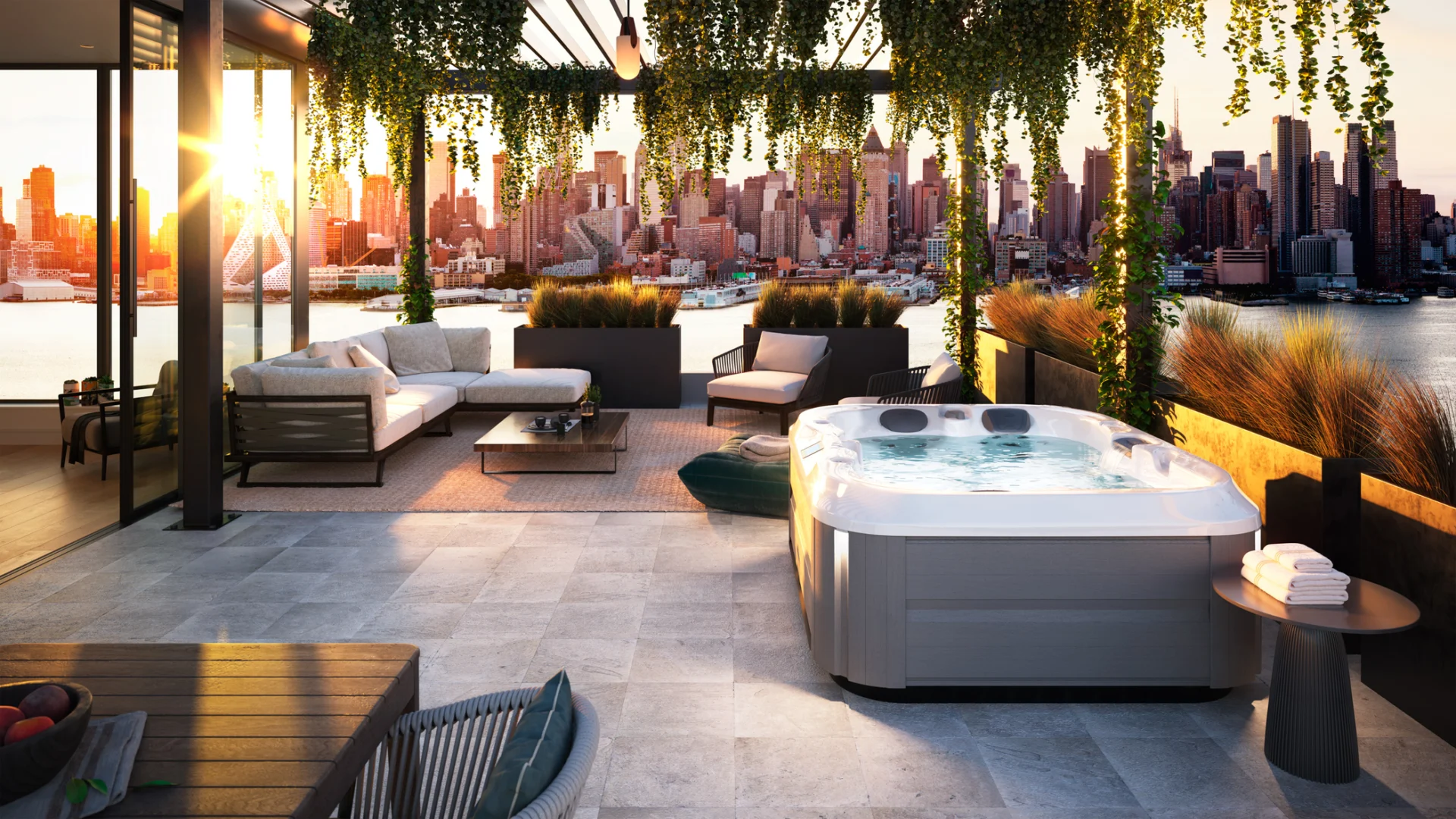 Backyard Relaxation Ideas with Jacuzzi Hot Tubs