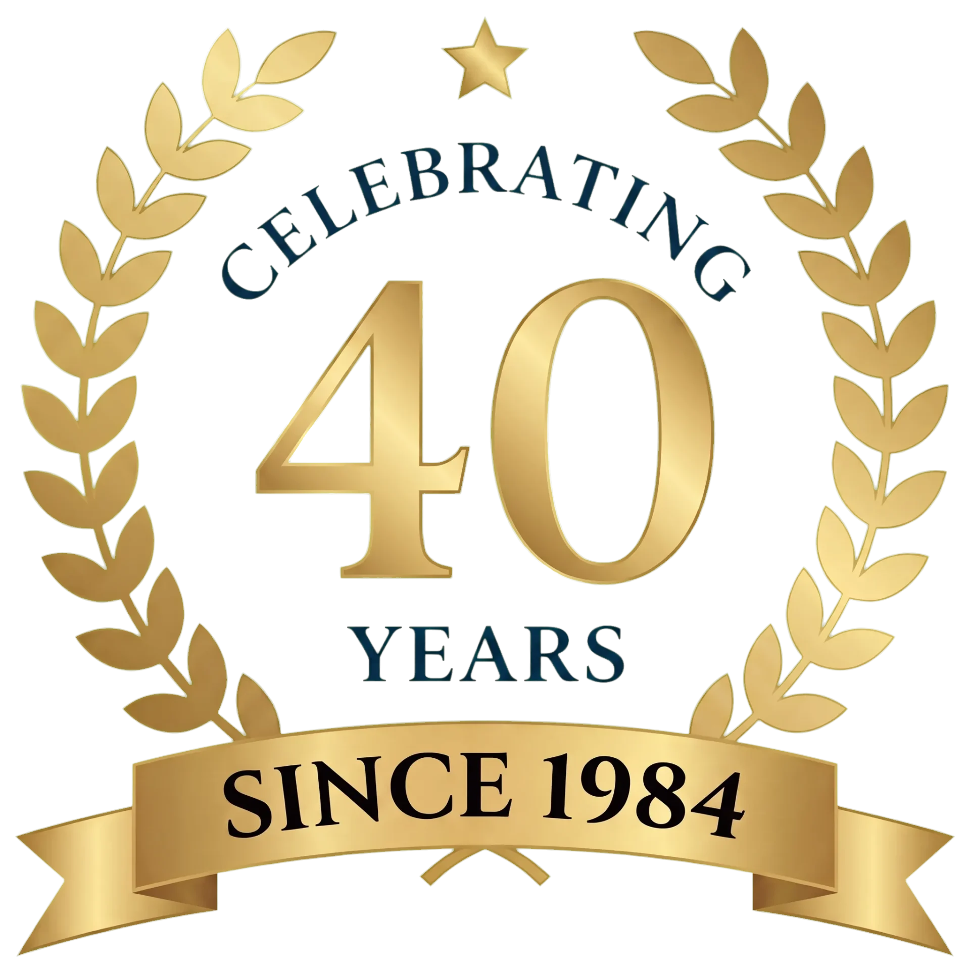 lifestyle outdoor 40 years badge readable